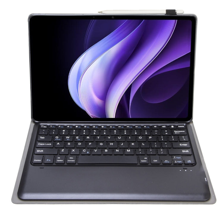 For vivo Pad3 12.1 inch AV10 TPU Ultra-thin Detachable Bluetooth Keyboard Leather Case