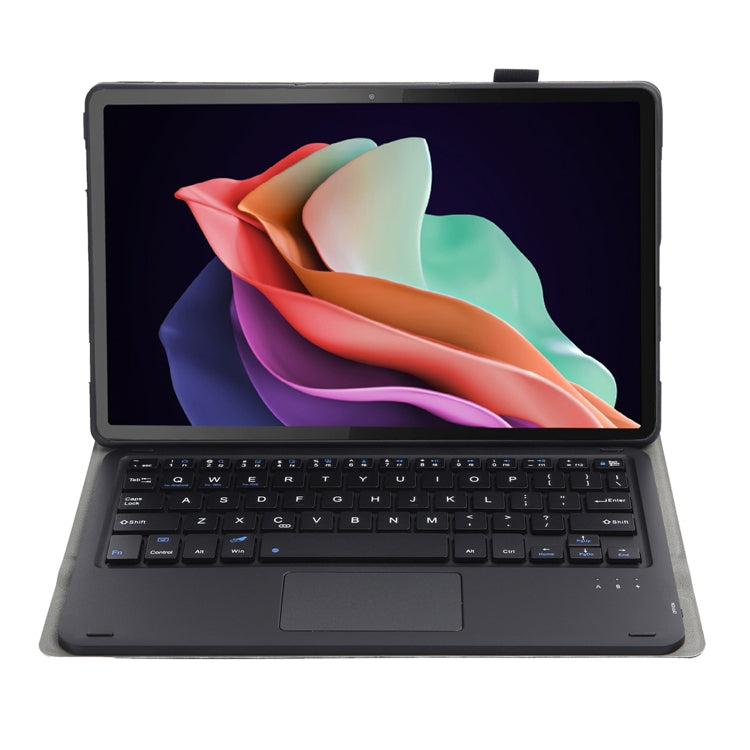For Huawei MatePad SE 10.4 AH13-A Ultra-thin Detachable Bluetooth Keyboard Leather Tablet Case with Touchpad