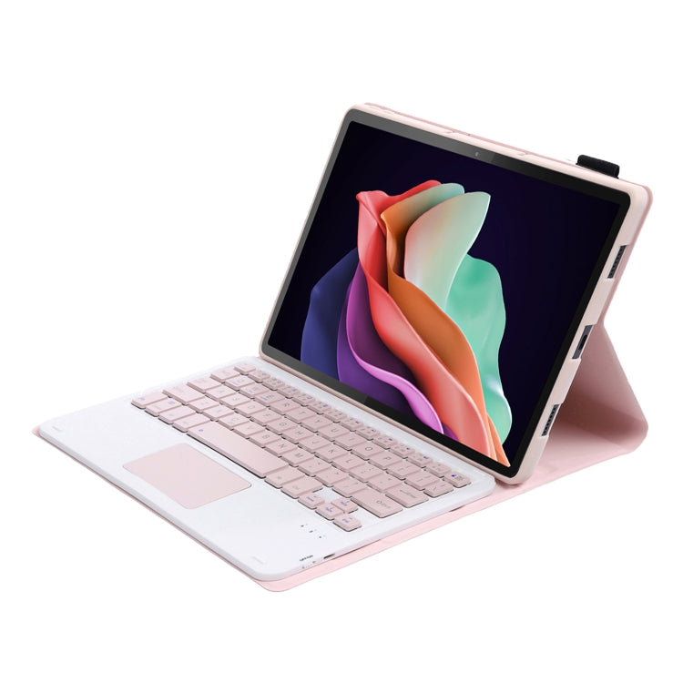 For Huawei MatePad SE 10.4 AH13-A Ultra-thin Detachable Bluetooth Keyboard Leather Tablet Case with Touchpad