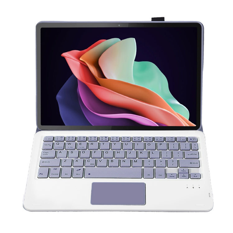 For Huawei MatePad SE 10.4 AH13-A Ultra-thin Detachable Bluetooth Keyboard Leather Tablet Case with Touchpad