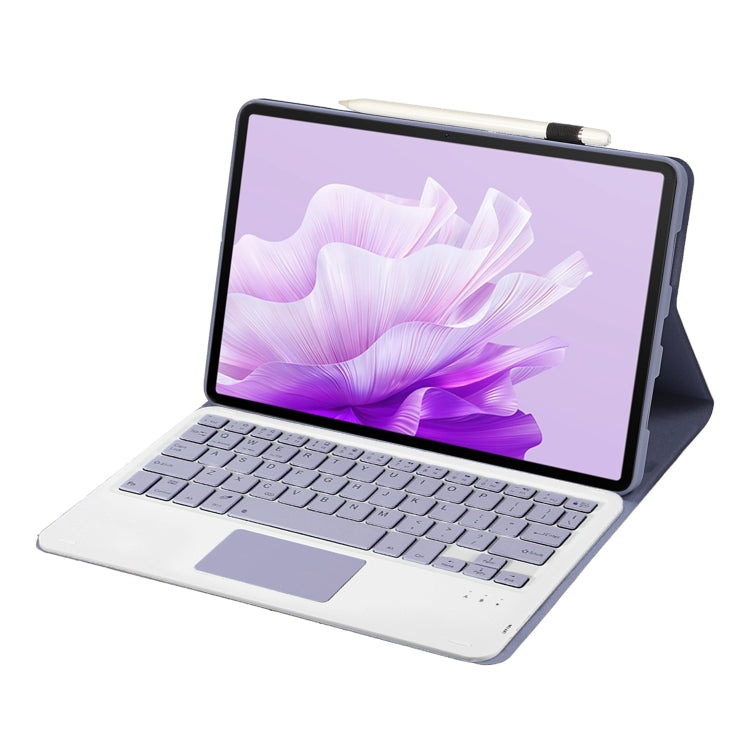 For Huawei MatePad 11.5 S 2024 AH20-A Ultra-thin Detachable Bluetooth Keyboard Leather Tablet Case with Touchpad