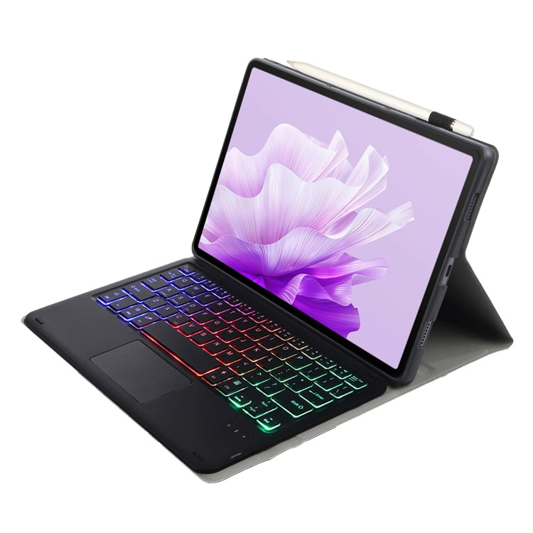 For Huawei MatePad 11.5 S 2024 AH20-AS Ultra-thin Detachable Backlight Bluetooth Keyboard Leather Tablet Case with Touchpad