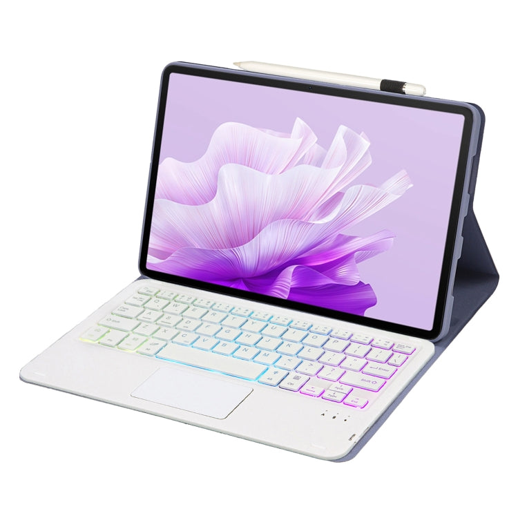For Huawei MatePad 11.5 S 2024 AH20-AS Ultra-thin Detachable Backlight Bluetooth Keyboard Leather Tablet Case with Touchpad