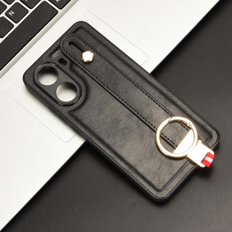 For Xiaomi Poco X7 Pro 5G Wristband Leather Back Phone Case
