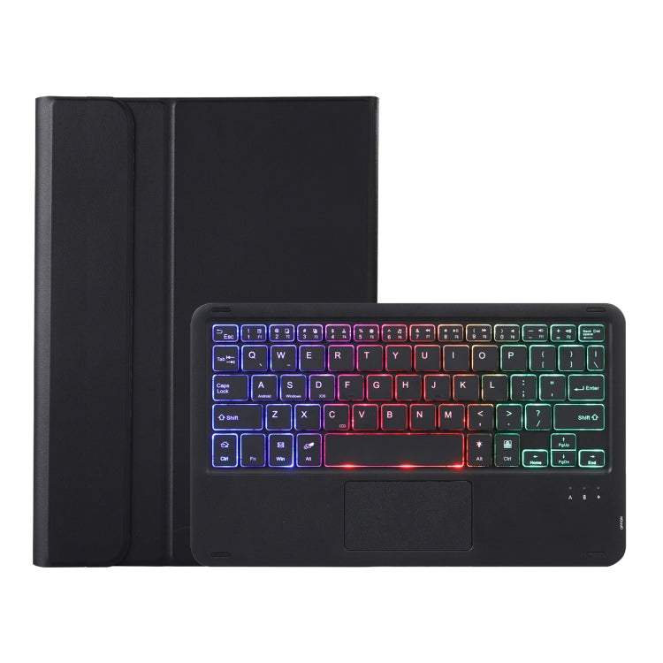 For Huawei MatePad SE 10.4 AH13-AS Ultra-thin Detachable Backlight Bluetooth Keyboard Leather Tablet Case with Touchpad