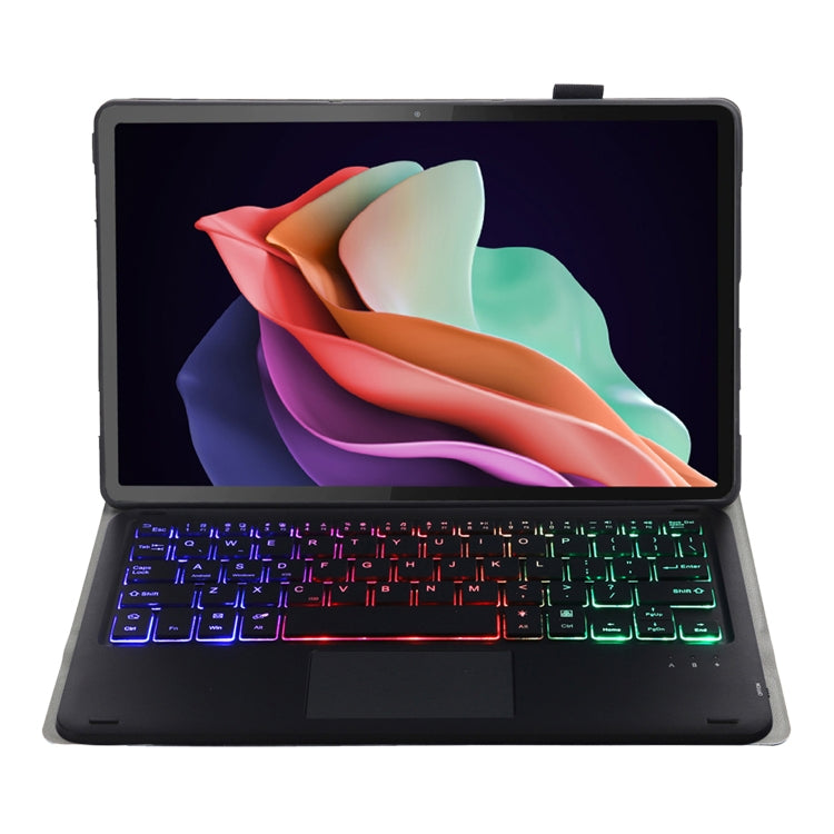 For Huawei MatePad SE 10.4 AH13-AS Ultra-thin Detachable Backlight Bluetooth Keyboard Leather Tablet Case with Touchpad