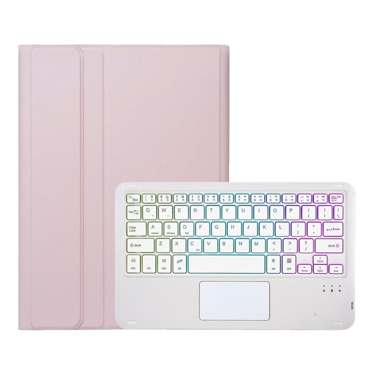 For Honor Pad X9 / X8 Pro 11.5 AH15-AS Ultra-thin Detachable Backlight Bluetooth Keyboard Leather Tablet Case with Touchpad