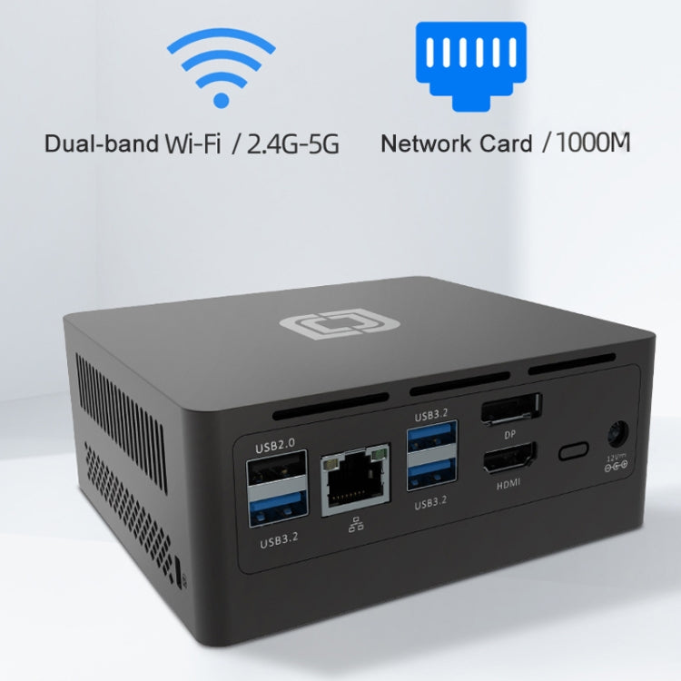 Jumper N305Hi Mini PC, Intel Alder Lake-N i3-N305 Octa-core 3.8GHz, RAM: 16GB, ROM: 512GB - EU Plug