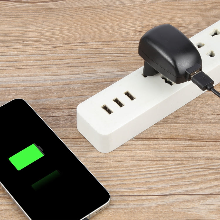 HYT-0500500EW 5V 1A USB Port Power Adapter, Plug Type:EU Plug - Black