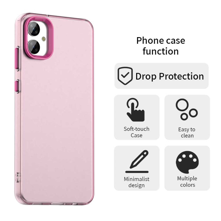 For Samsung Galaxy F05 Candy PC Hybrid TPU Shockproof Phone Case