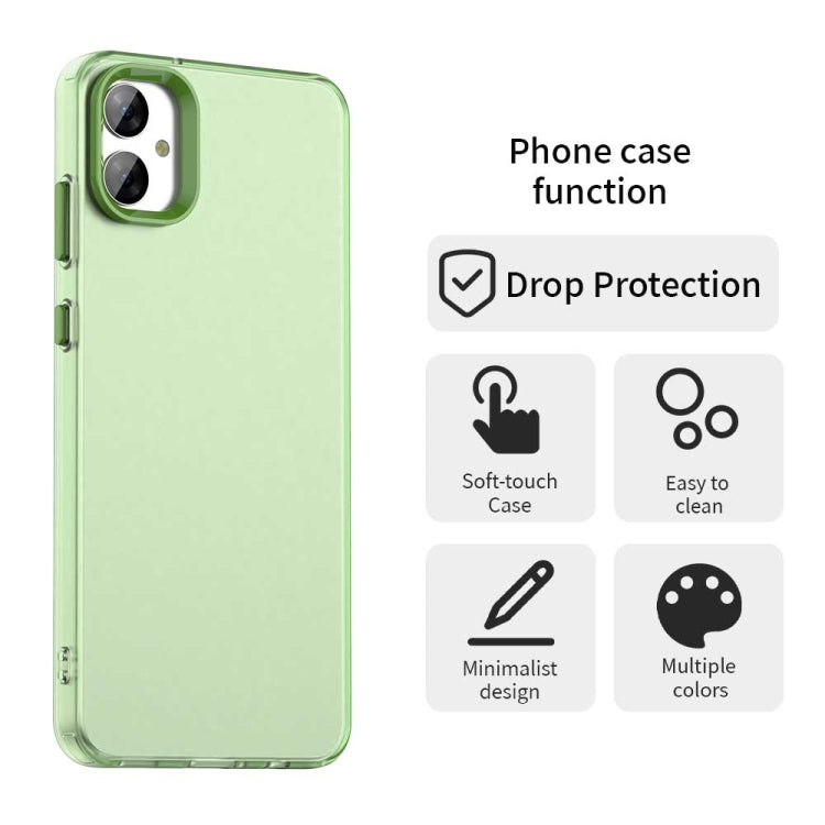 For Samsung Galaxy F05 Candy PC Hybrid TPU Shockproof Phone Case