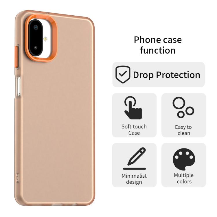 For Samsung Galaxy F06 5G / M06 5G Candy PC Hybrid TPU Shockproof Phone Case