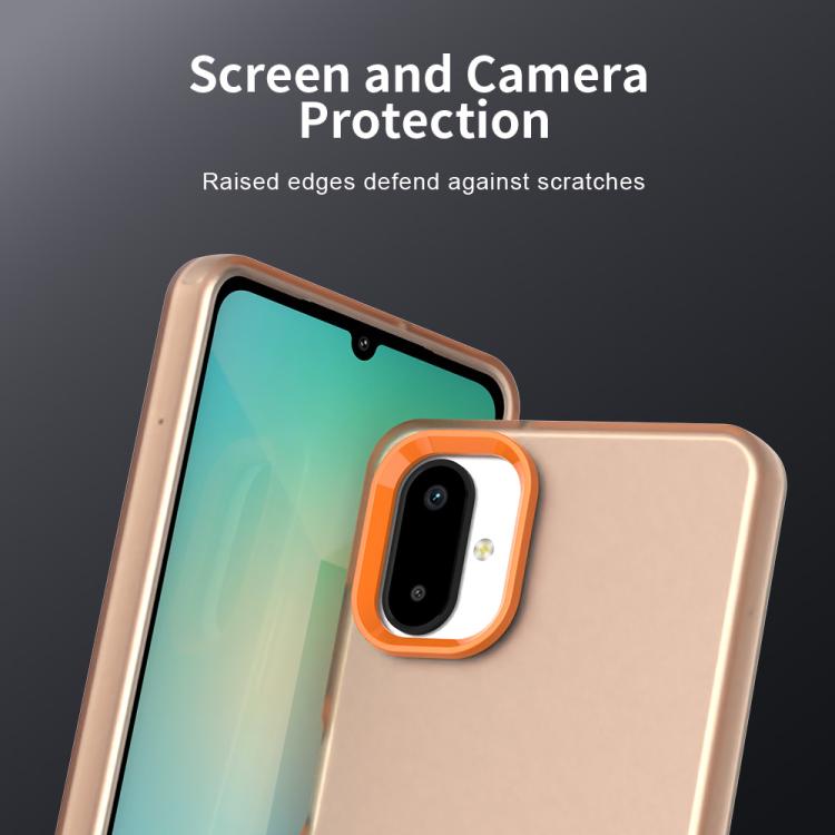 For Samsung Galaxy F06 5G / M06 5G Candy PC Hybrid TPU Shockproof Phone Case