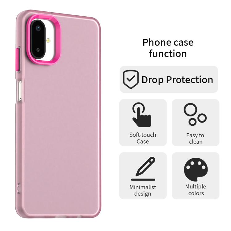 For Samsung Galaxy F06 5G / M06 5G Candy PC Hybrid TPU Shockproof Phone Case