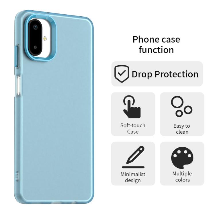 For Samsung Galaxy F06 5G / M06 5G Candy PC Hybrid TPU Shockproof Phone Case