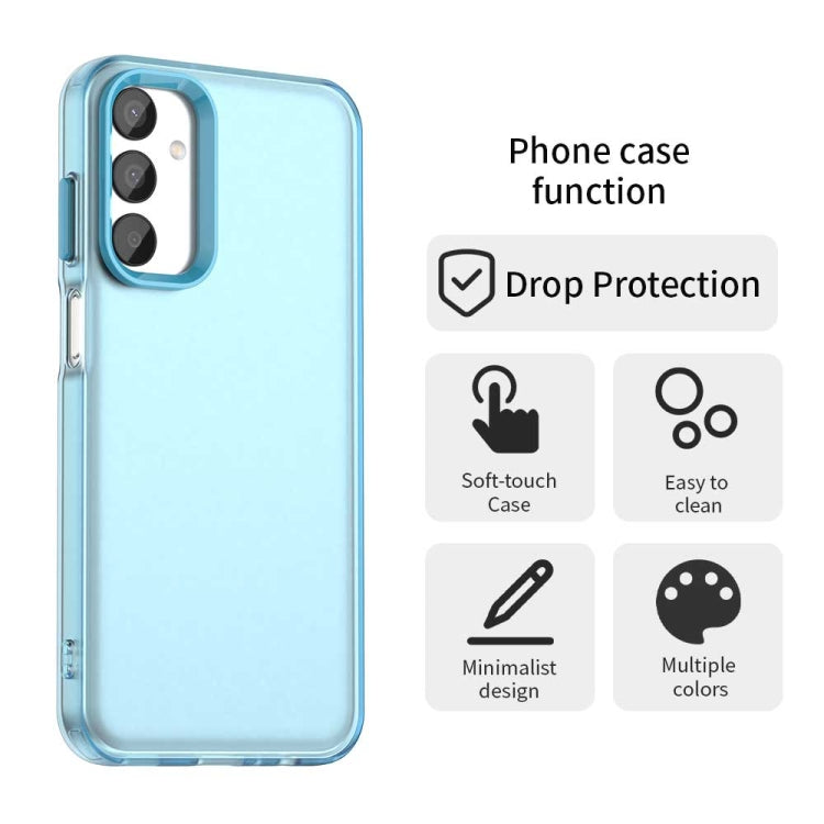For Samsung Galaxy M55 5G Candy PC Hybrid TPU Shockproof Phone Case