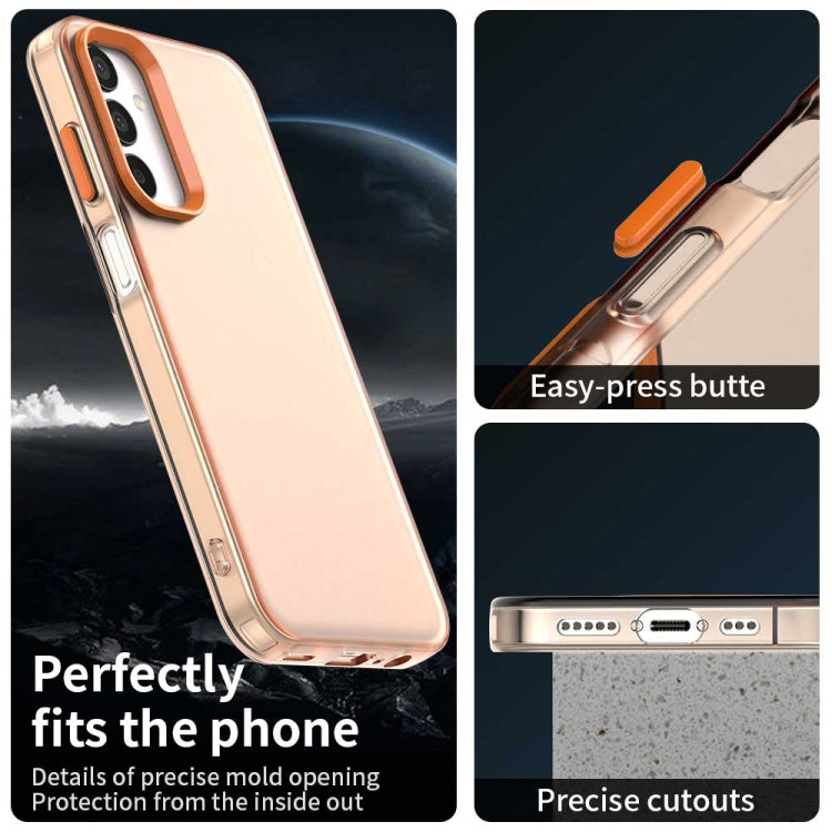 For Samsung Galaxy M15 5G Candy PC Hybrid TPU Shockproof Phone Case