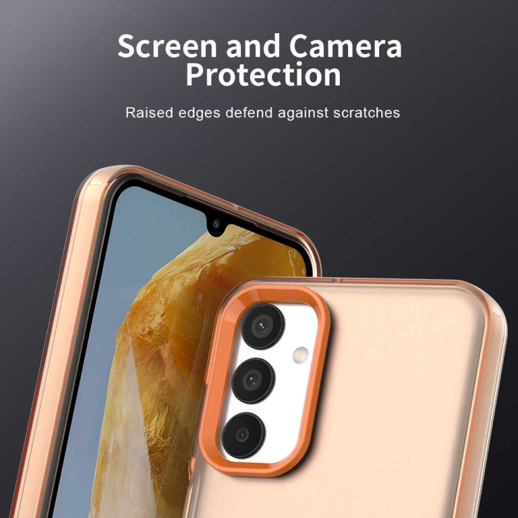 For Samsung Galaxy M14 5G Candy PC Hybrid TPU Shockproof Phone Case