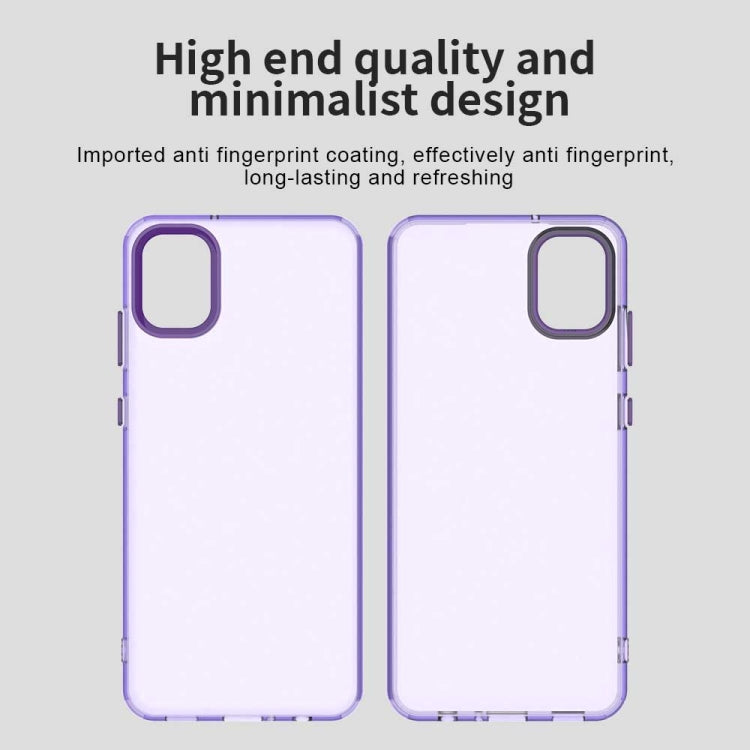 For Samsung Galaxy M05 Candy PC Hybrid TPU Shockproof Phone Case