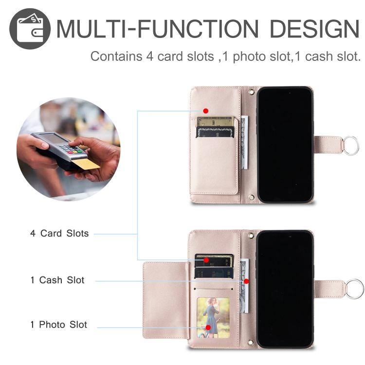For Sony Xperia 5 V Ring Buckle Rhombic Leather Phone Case