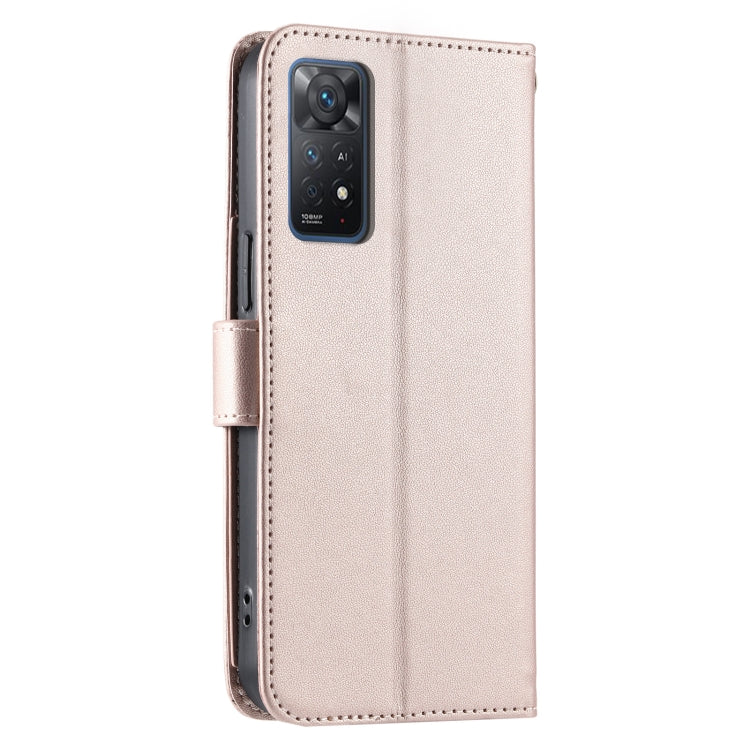 For Redmi Note 12 Pro 4G Global Ring Buckle Rhombic Leather Phone Case