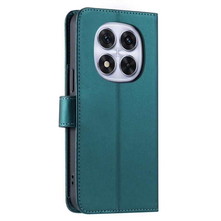 For Redmi Note 14 Pro 5G / 14 Pro+ 5G Ring Buckle Rhombic Leather Phone Case