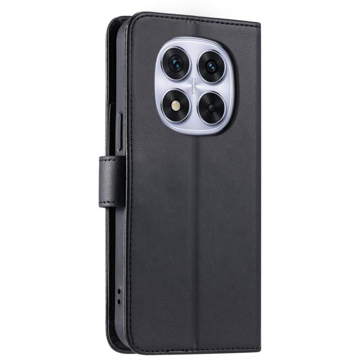 For Redmi Note 14 Pro 5G / 14 Pro+ 5G Ring Buckle Rhombic Leather Phone Case