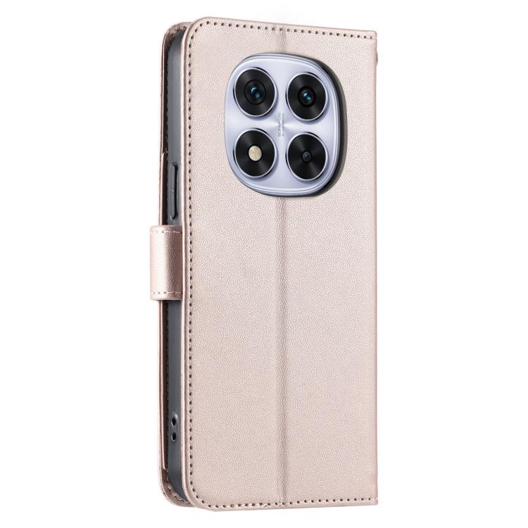 For Redmi Note 14 Pro 5G / 14 Pro+ 5G Ring Buckle Rhombic Leather Phone Case