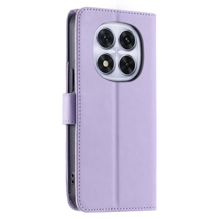 For Redmi Note 14 Pro 5G / 14 Pro+ 5G Ring Buckle Rhombic Leather Phone Case