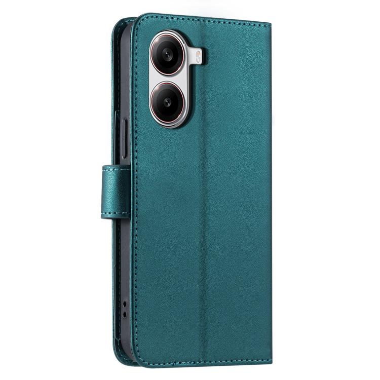 For Redmi Turbo 4 5G / Poco X7 Pro 5G Ring Buckle Rhombic Leather Phone Case