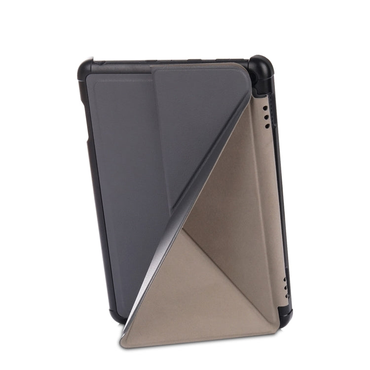 For Amazon Fire HD 8 (2020) Transformers Style Horizontal Flip Leather Case with Holder & Sleep / Wake-up Function