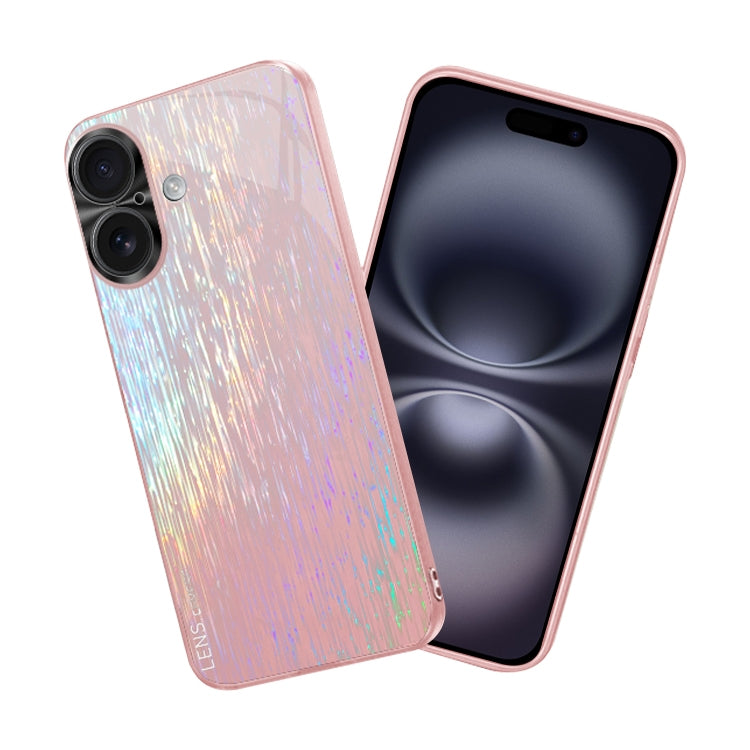 For iPhone 16 Plus Colorful Ultra-thin Shockproof Phone Case