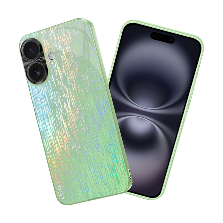 For iPhone 16 Plus Colorful Ultra-thin Shockproof Phone Case