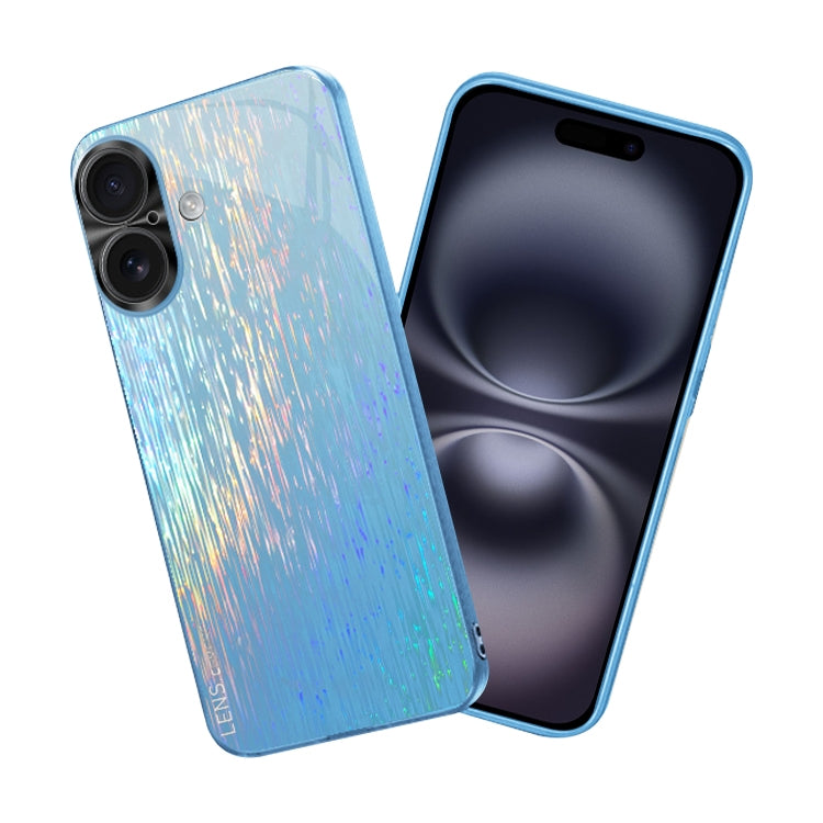 For iPhone 16 Plus Colorful Ultra-thin Shockproof Phone Case