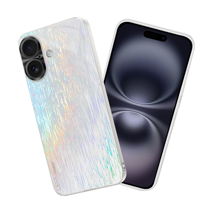 For iPhone 16 Plus Colorful Ultra-thin Shockproof Phone Case