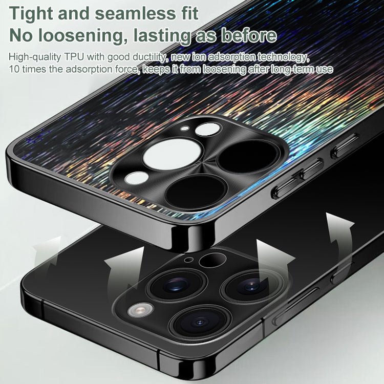For iPhone 16 Plus Colorful Ultra-thin Shockproof Phone Case