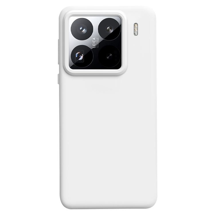 For Xiaomi 15 Pro Liquid Silicone Skin-friendly Shockproof Phone Case
