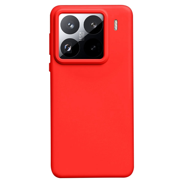 For Xiaomi 15 Pro Liquid Silicone Skin-friendly Shockproof Phone Case