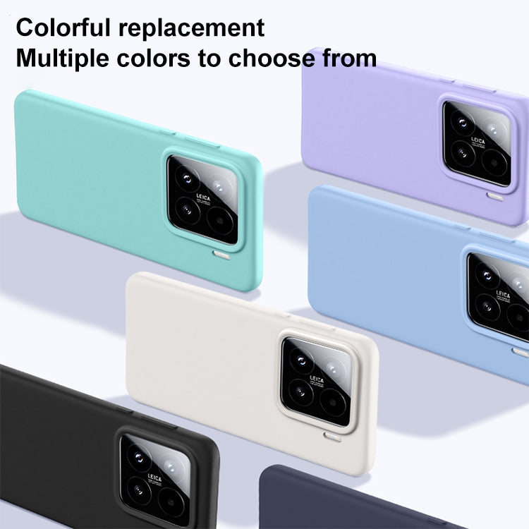 For Xiaomi 15 Liquid Silicone Skin-friendly Shockproof Phone Case