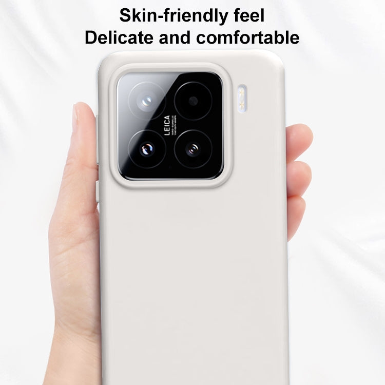 For Xiaomi 15 Liquid Silicone Skin-friendly Shockproof Phone Case