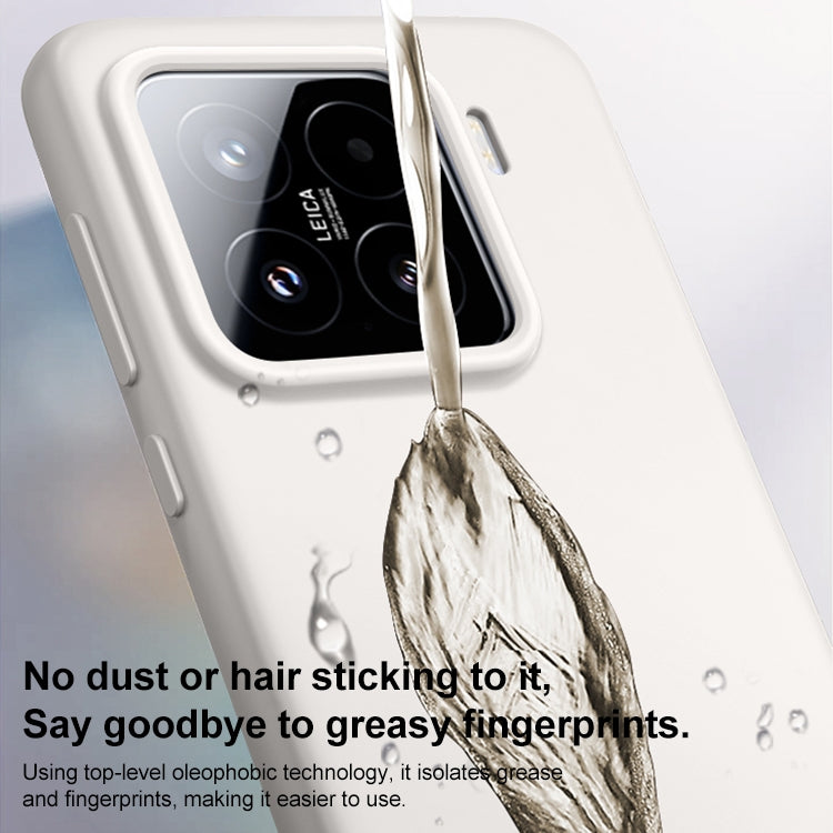 For Xiaomi 15 Liquid Silicone Skin-friendly Shockproof Phone Case