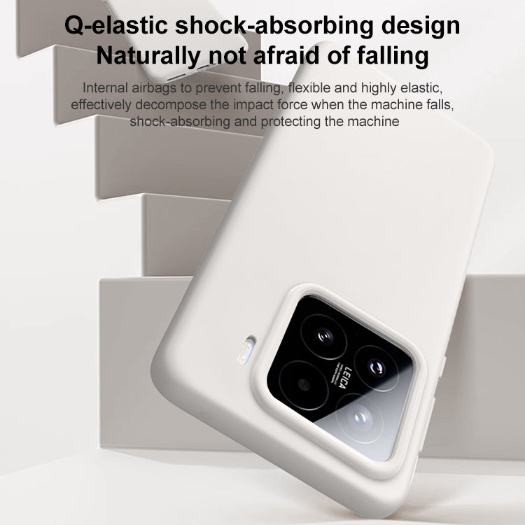 For Xiaomi 15 Liquid Silicone Skin-friendly Shockproof Phone Case