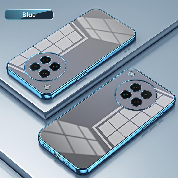 For OPPO Find X8s Transparent Plating Fine Hole Phone Case