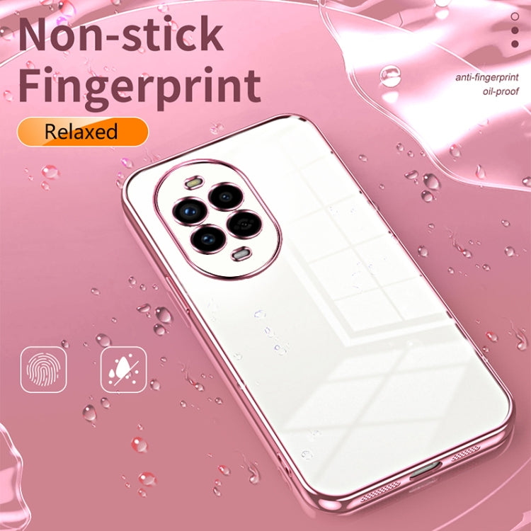 For Huawei Nova 13 Pro Transparent Plating Fine Hole Phone Case