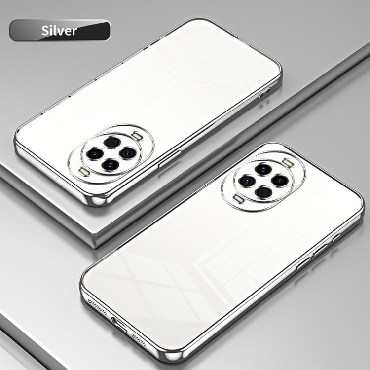 For Huawei nova 14 Transparent Plating Fine Hole Phone Case
