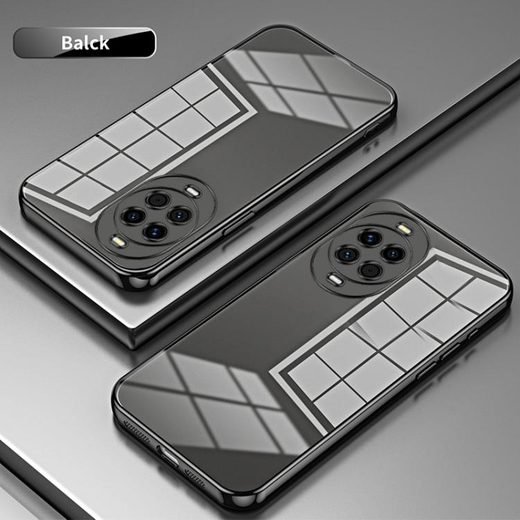 For Huawei nova 14 Transparent Plating Fine Hole Phone Case