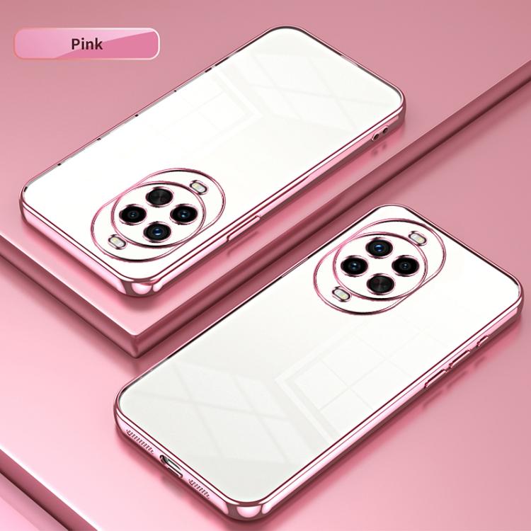 For Huawei nova 14 Pro Transparent Plating Fine Hole Phone Case