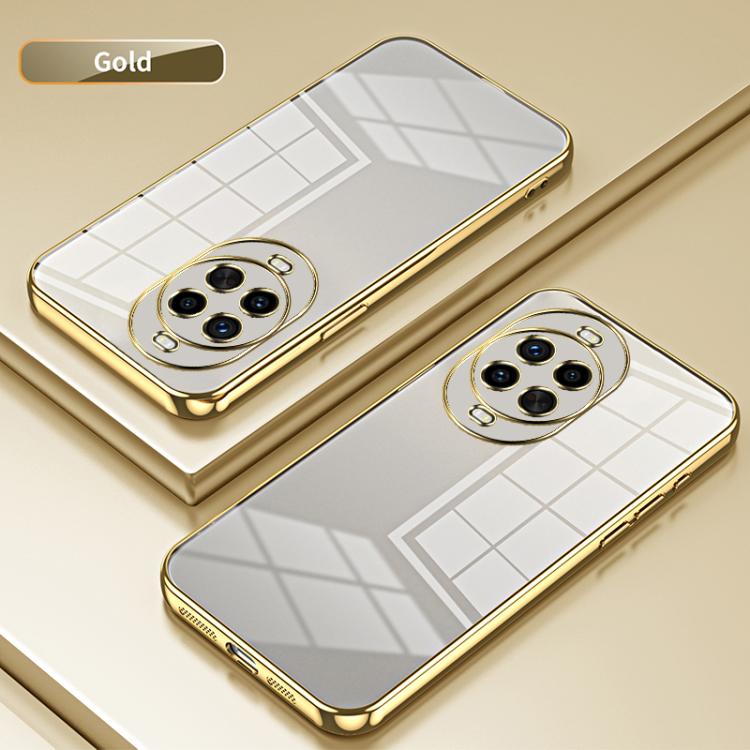For Huawei nova 14 Pro Transparent Plating Fine Hole Phone Case