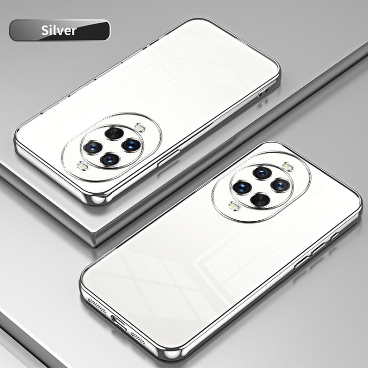 For Huawei nova 14 Ultra Transparent Plating Fine Hole Phone Case