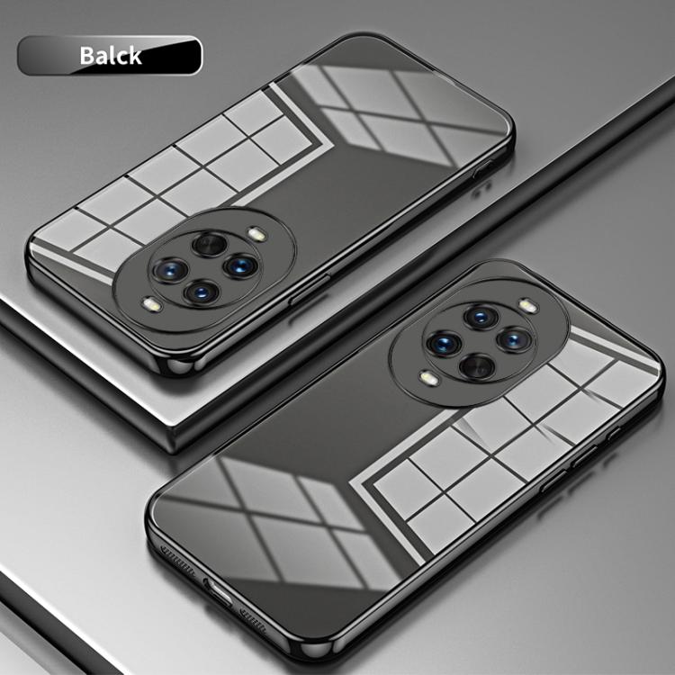 For Huawei nova 14 Ultra Transparent Plating Fine Hole Phone Case